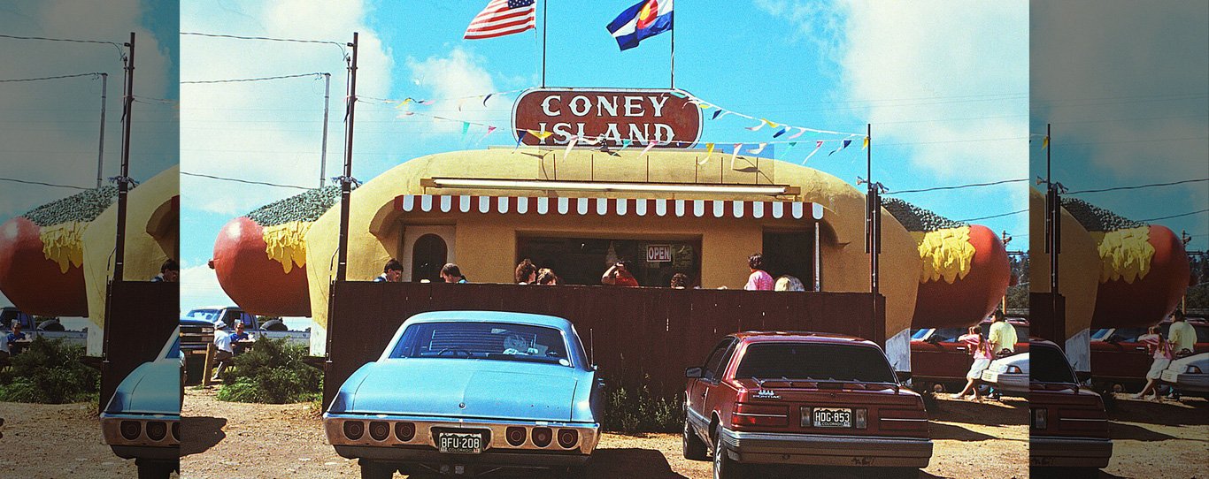 Coney Island Hot Dog Stand