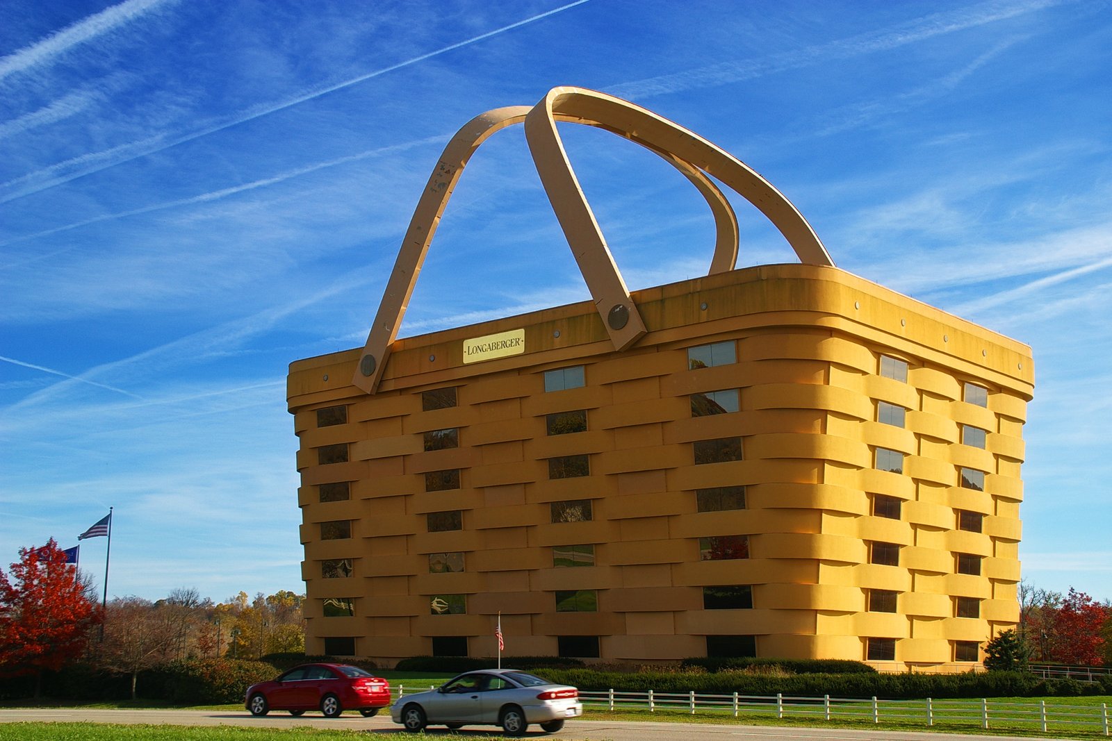 Longaberger Basket Building in Newark, Ohio