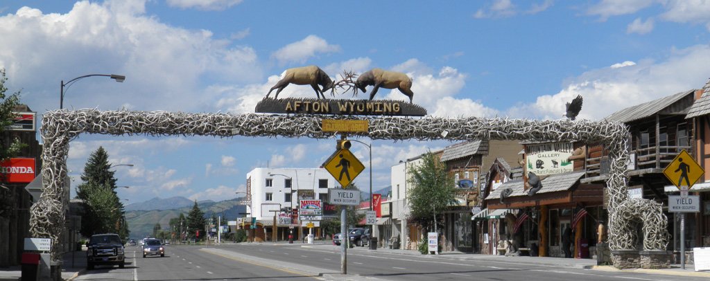 World’s Largest Elk Antler Arch