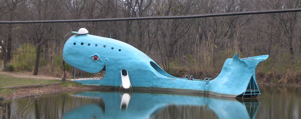 Blue Whale of Catoosa — Catoosa, Oklahoma
