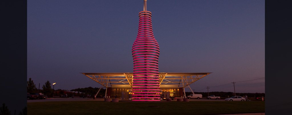 POPS Sixty-Six-Foot Soda Bottle