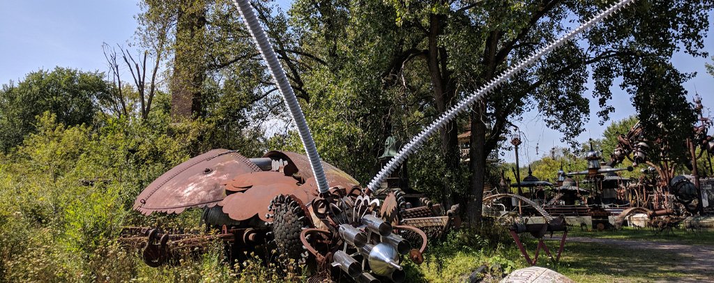Dr. Evermor’s Forevertron — North Freedom, Wisconsin