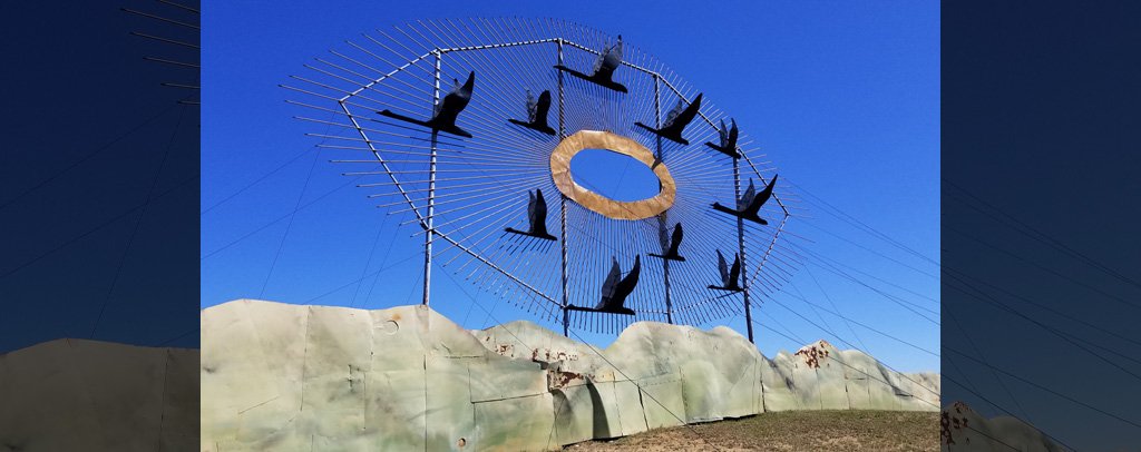 Enchanted Highway in Gladstone to Regent, North Dakota