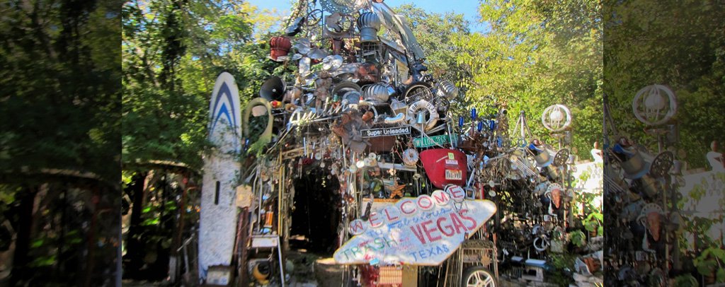 Cathedral of Junk in Texas