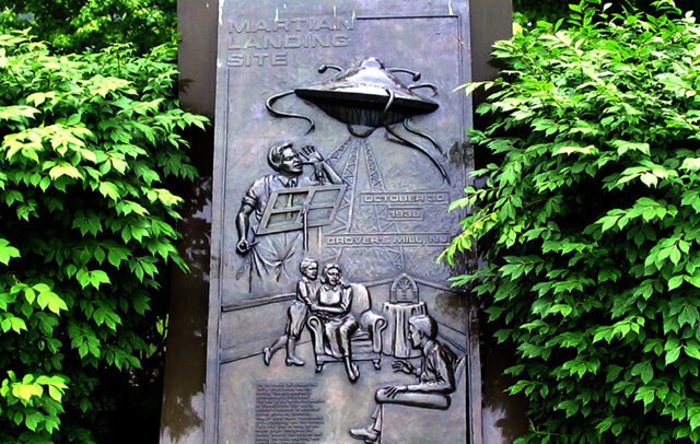 War of the Worlds Landing Site Monument