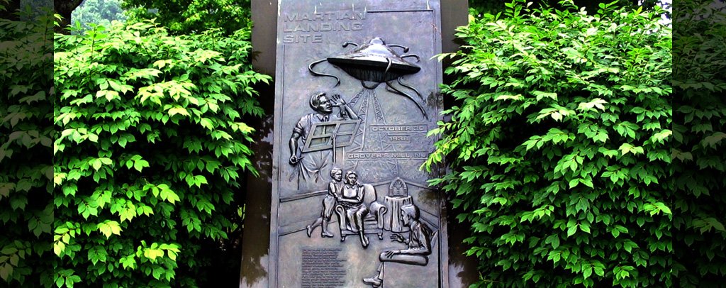 War of the Worlds Landing Site Monument