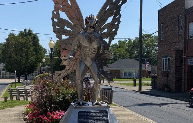 Mothman Statue