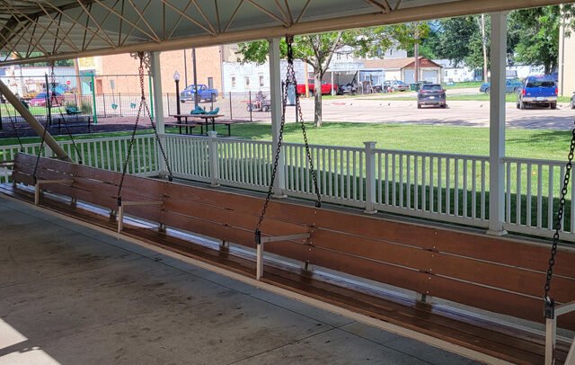 World’s Largest Covered Porch Swing