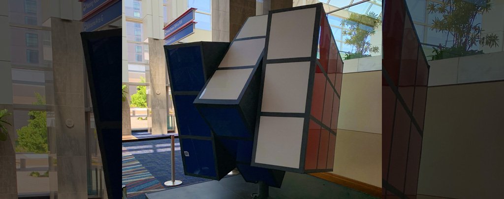 World’s Largest Rubik’s Cube in Knoxville, Tennessee