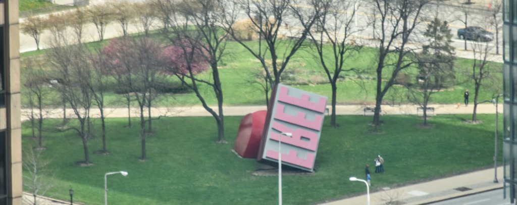 Cleveland’s 35-Ton Rubber Stamp in Cleveland, Ohio