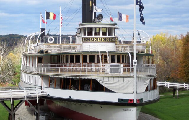 Landlocked Steamboat Ticonderoga