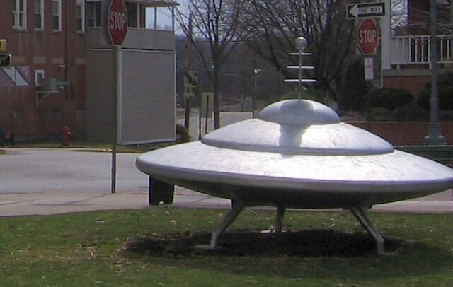 Mars Flying Saucer