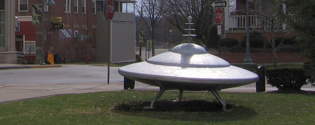Mars Flying Saucer