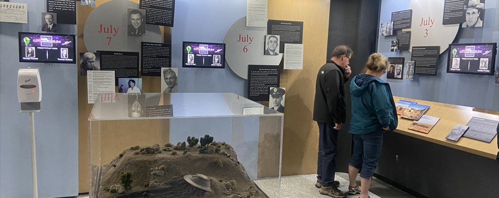 Alien display at the International UFO Museum in Roswell