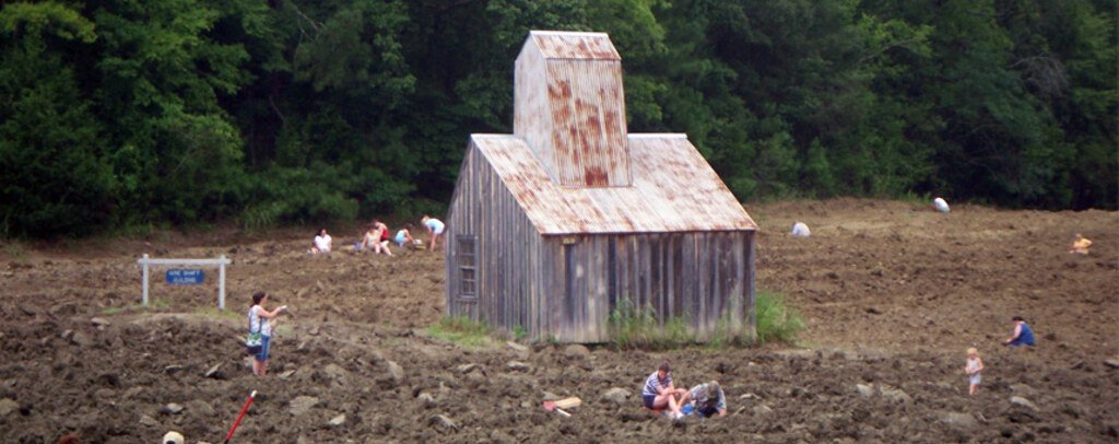 Crater of Diamonds State Park in Arkansas