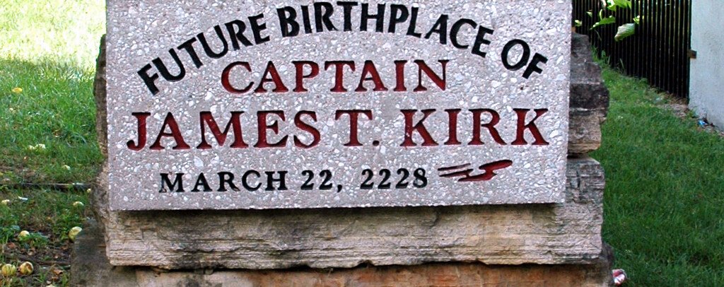 Future Birthplace of Captain James T. Kirk in Riverside, Iowa