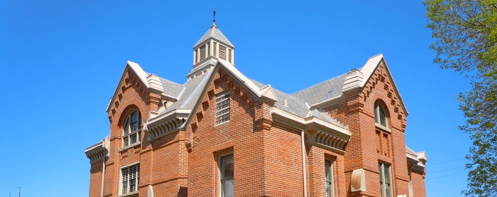 Historic Squirrel Cage Jail in Council Bluffs, Iowa