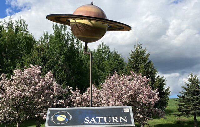 Maine Solar System Model