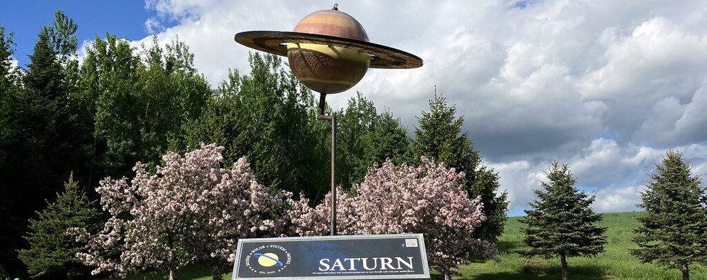 Maine Solar System Model