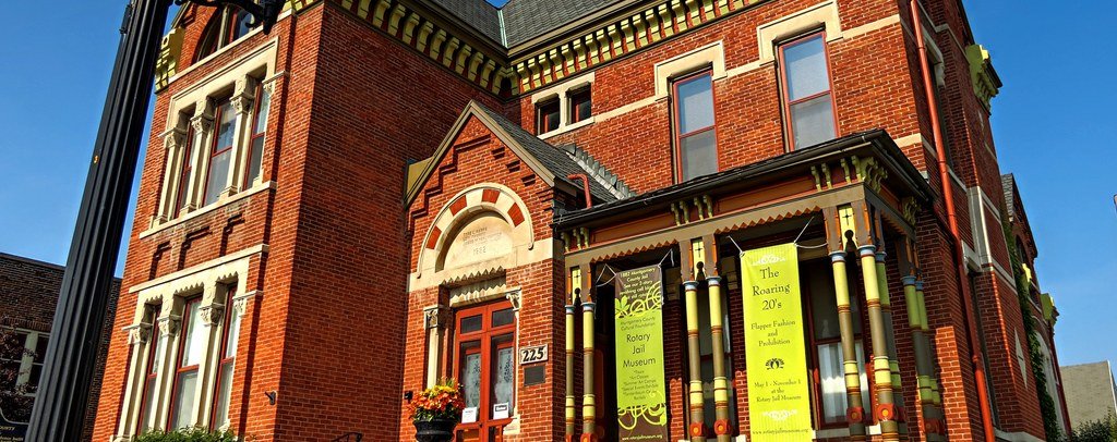 Rotary Jail Museum in Crawfordsville, Indiana